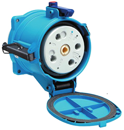 Meltric DS 200Amp Decontractor Series Switch Rated Metal Receptacle (Female) photo