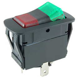 54-238W - Waterproof Illuminated Rocker switch image