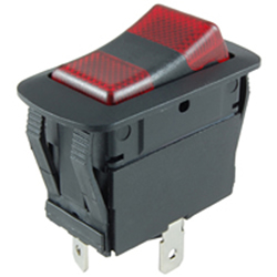 54-248W - Waterproof Illuminated Rocker switch image